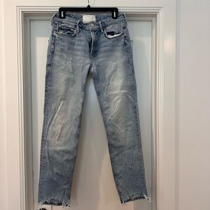 Mother Jeans.  The Flirt Fray. 28